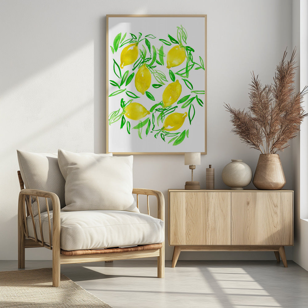Citroenen | Poster