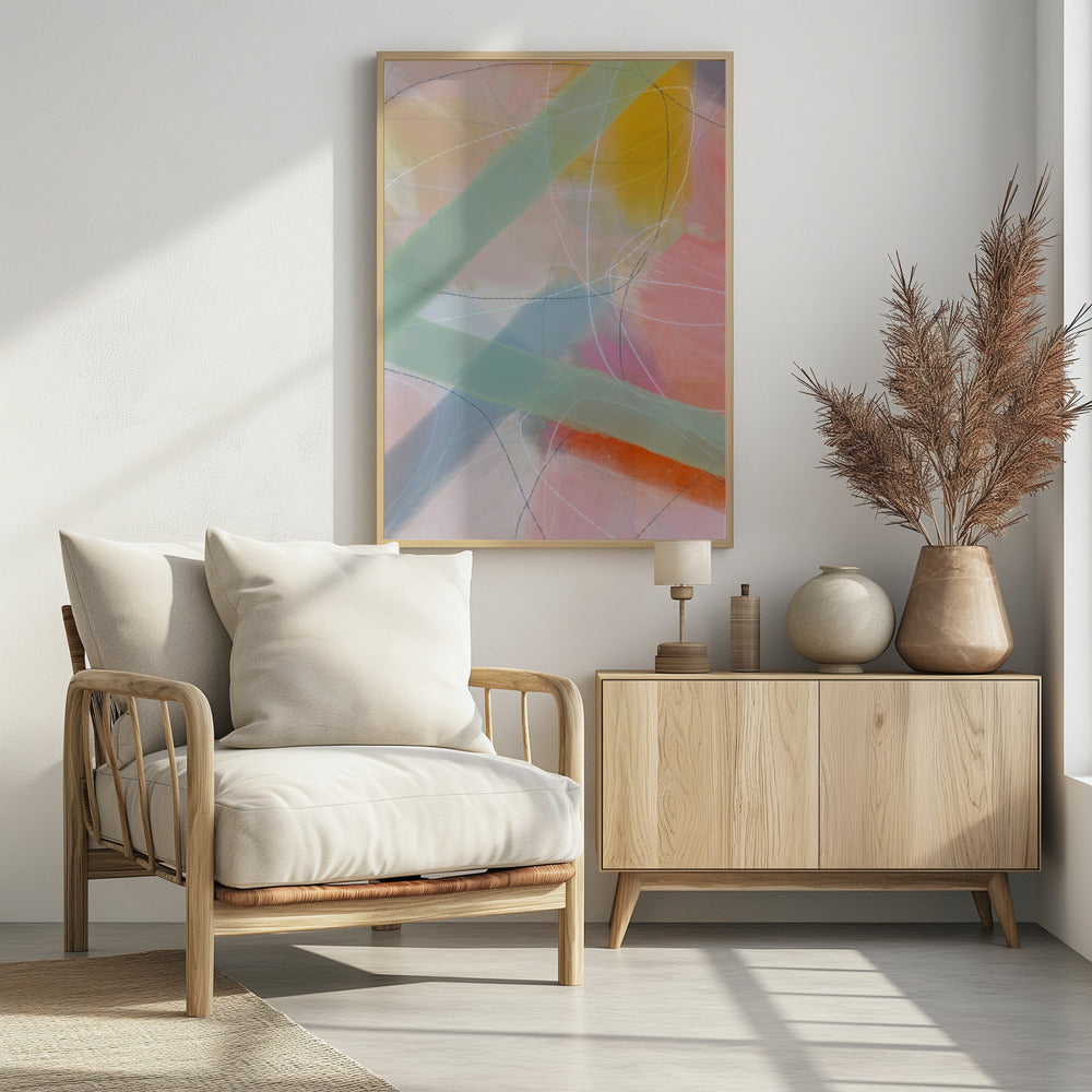 Soft Abstract Shapes 2 | Poster