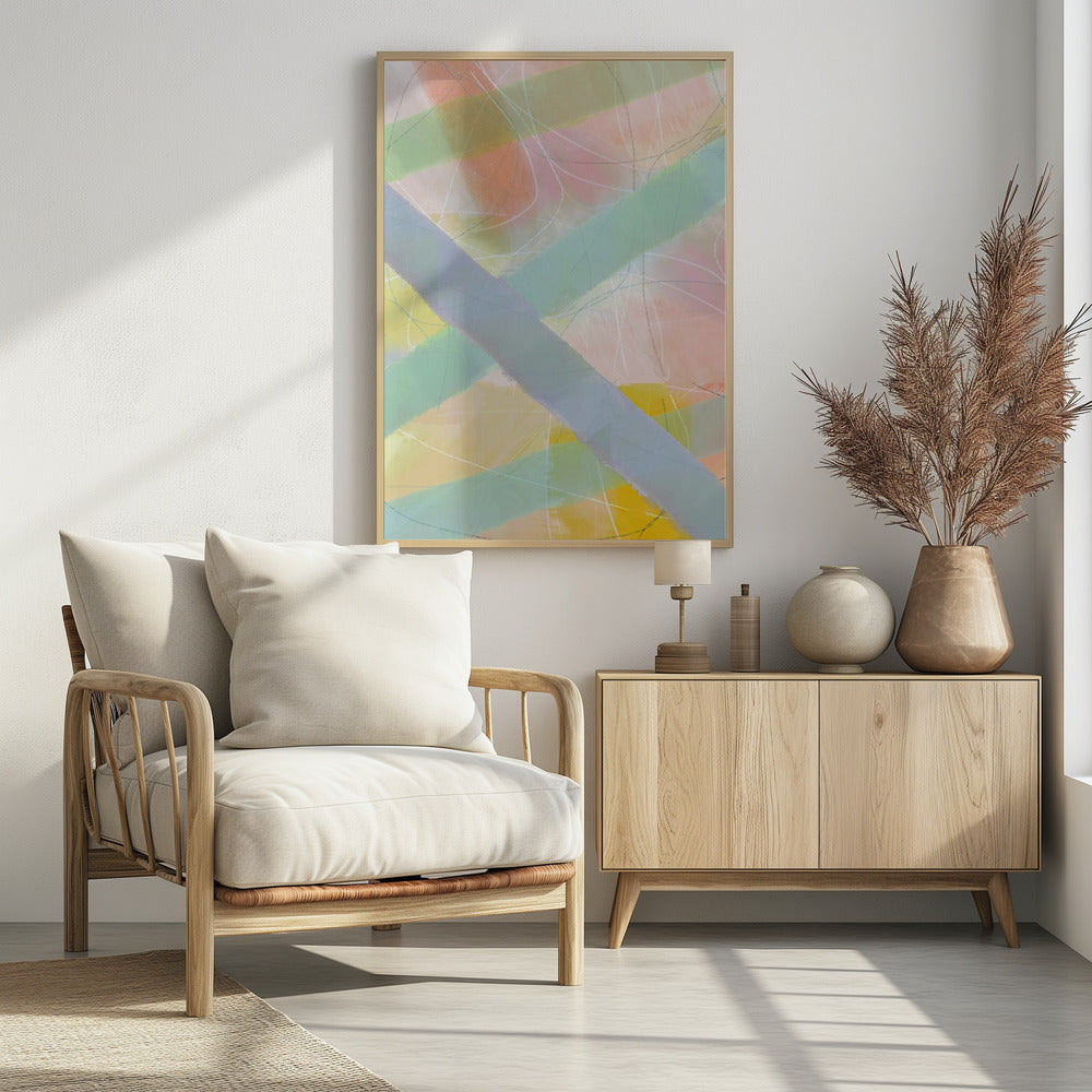 Soft Abstract Shapes 3 | Poster
