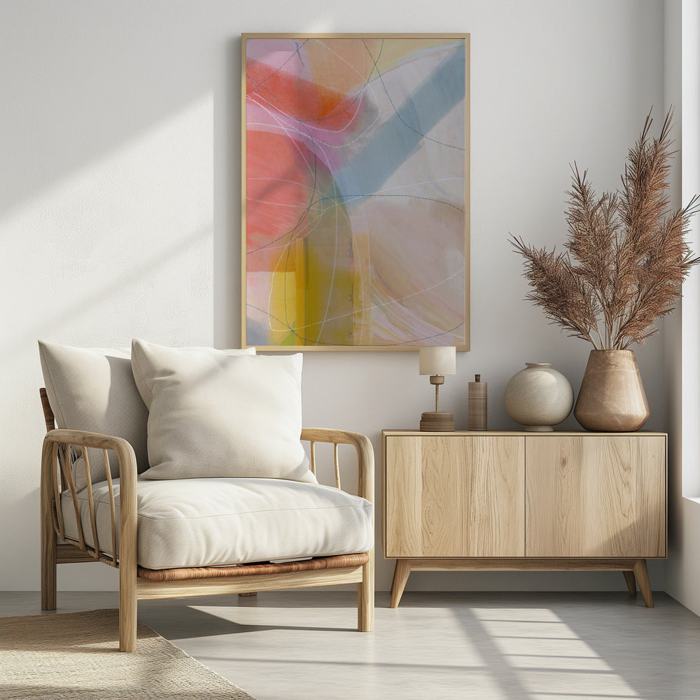 Soft Abstract Shapes 1 | Poster