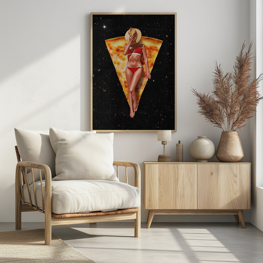 Pizza Zonnebank | Poster