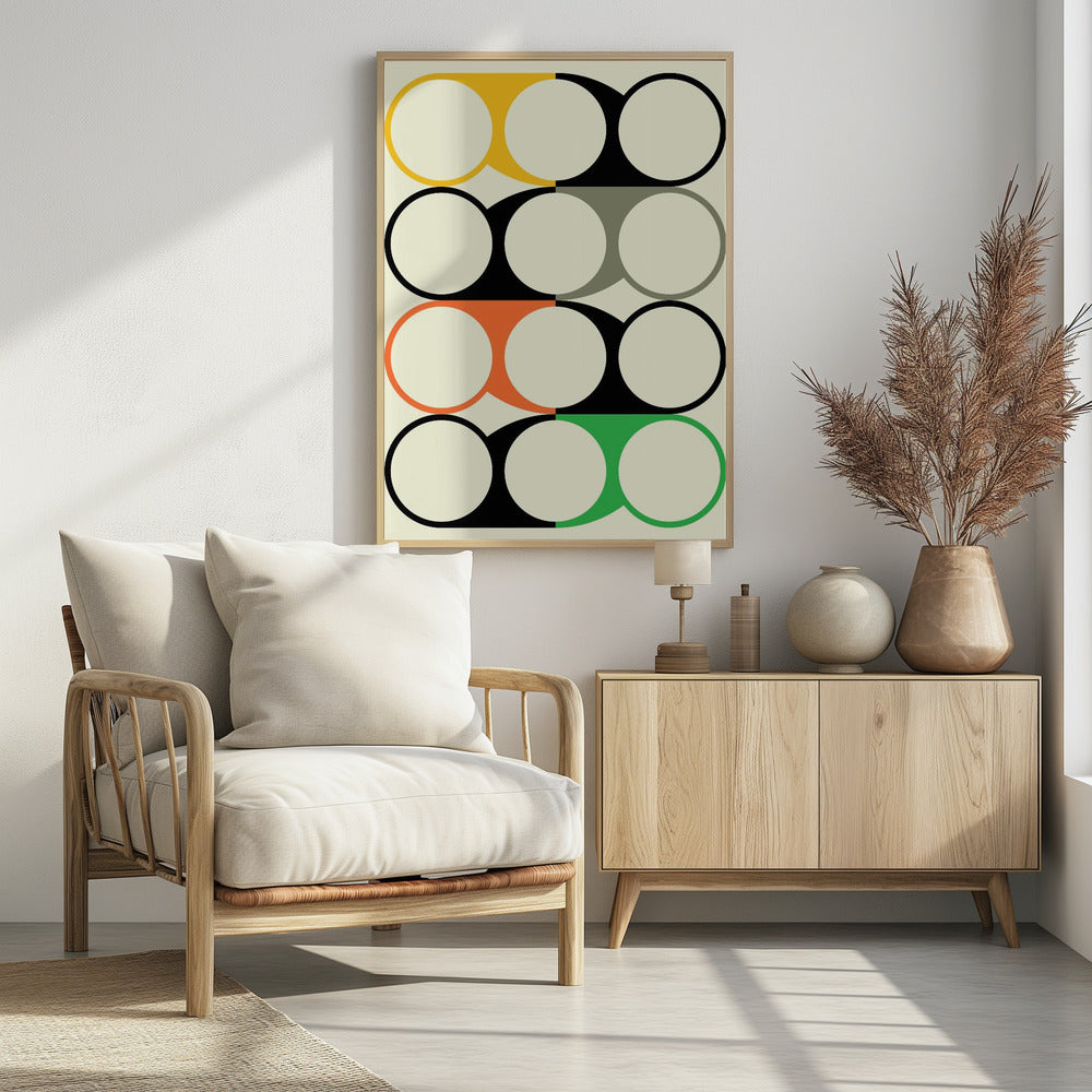 Geometrisch abstract ontwerp | Poster