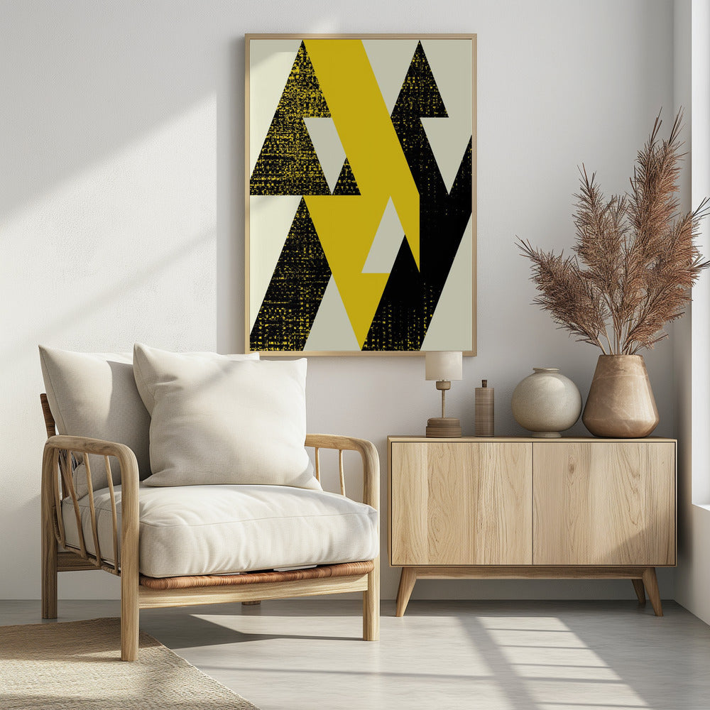 Abstracte geometrische vormen | Poster