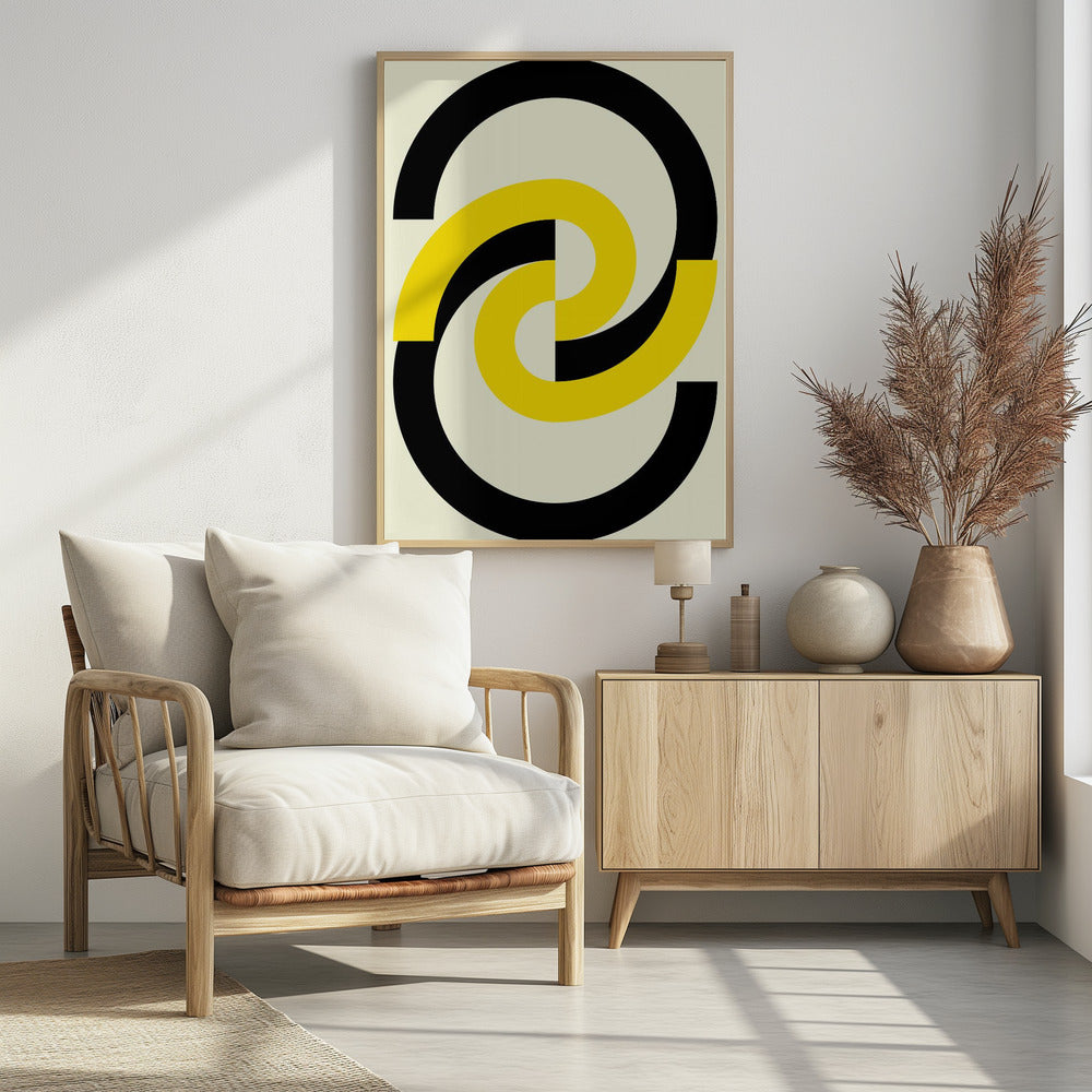 Verweven cirkels | Poster