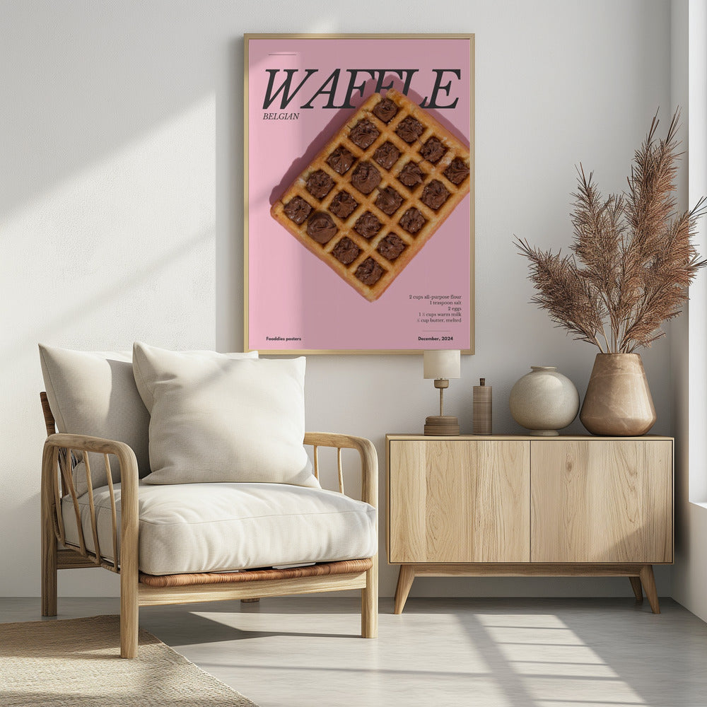 Belgische wafel | Poster