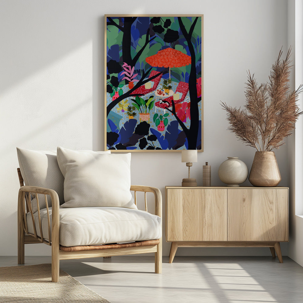 9933x14043 Din 133 Zwembad Midden in de Natuur | Poster