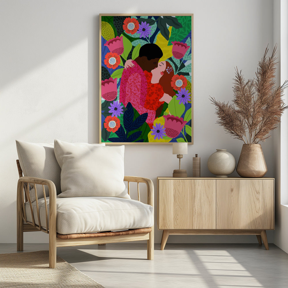 Floral Kiss | Poster