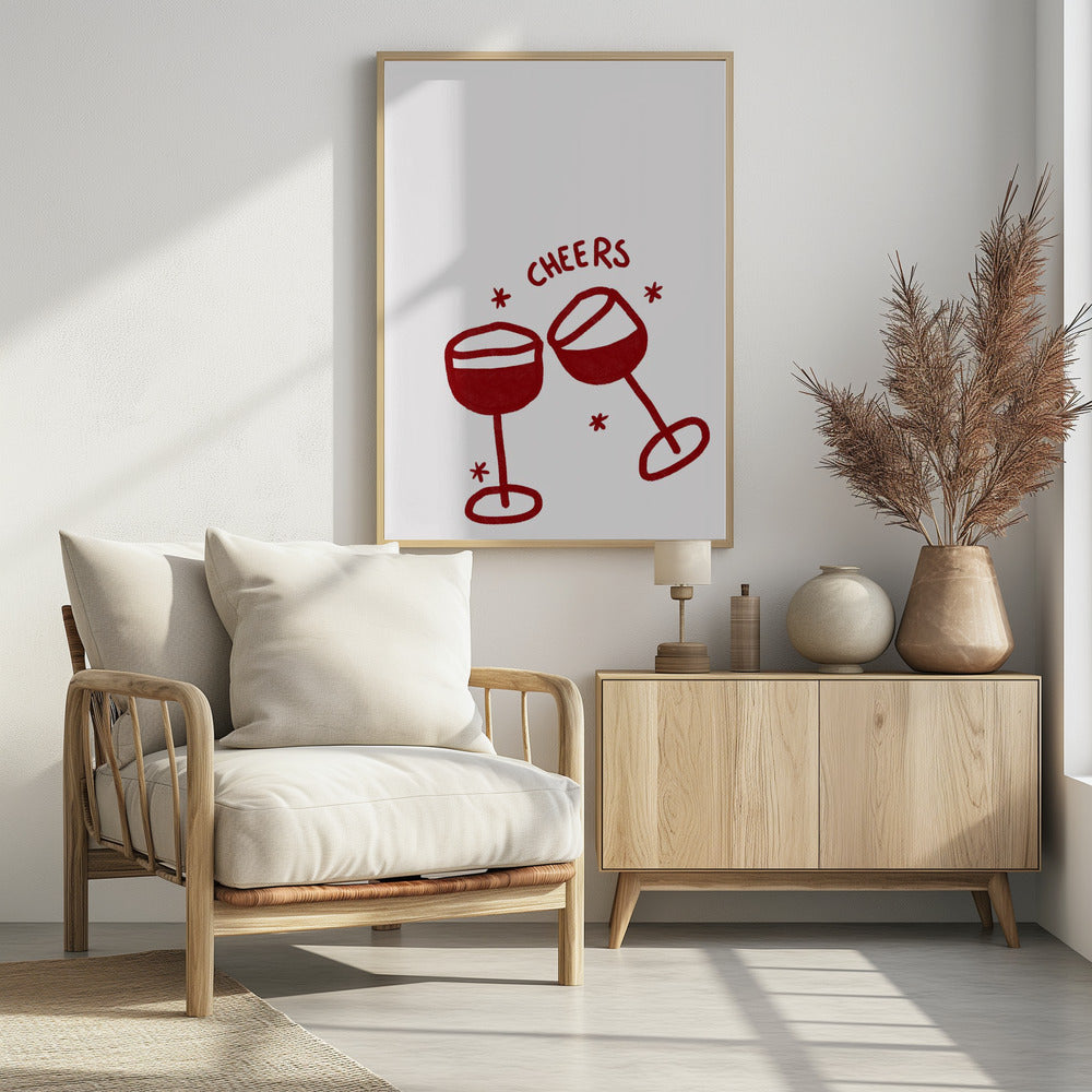 Wijnglasfeest | Poster