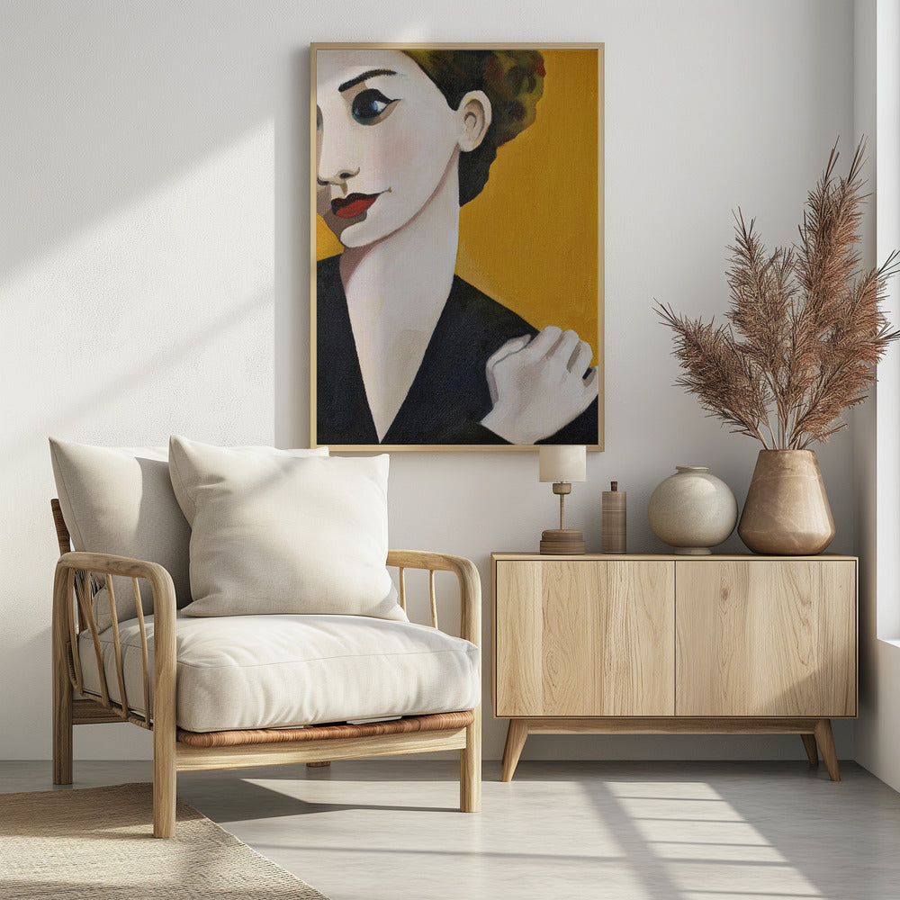 Vrouw Oker | Poster
