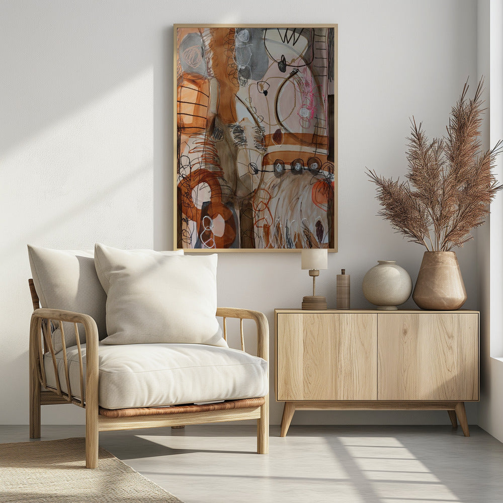 Herfstbloemen | Poster