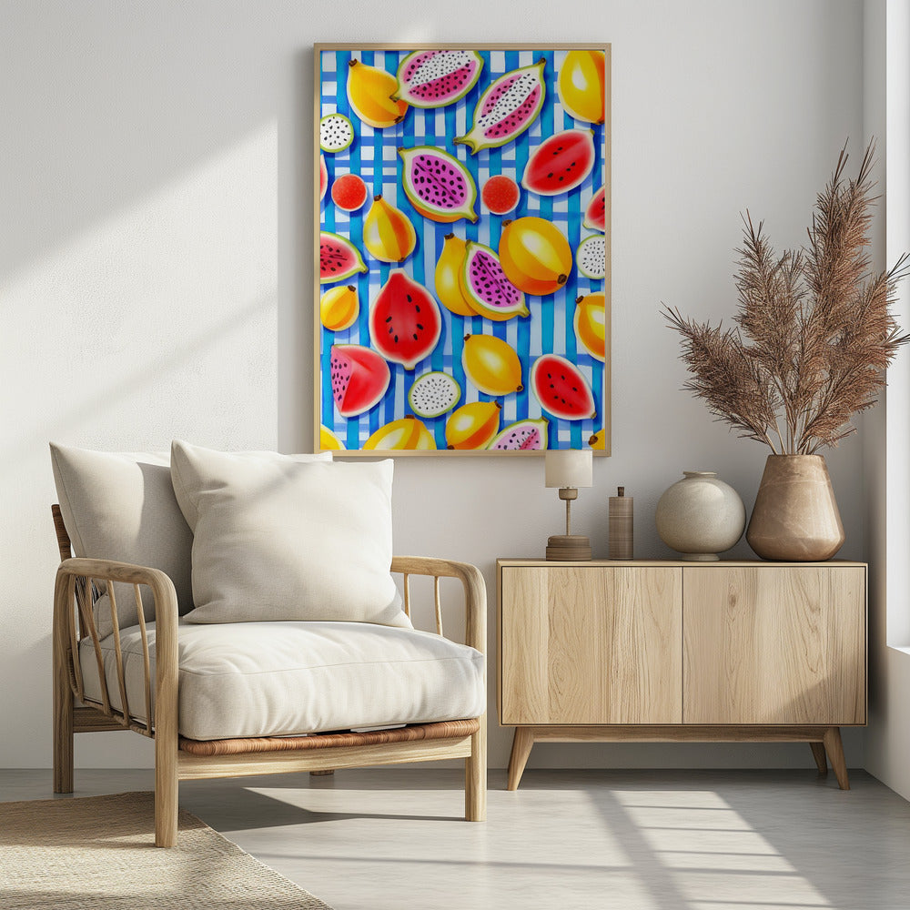 Tropische Fruit Pop | Poster