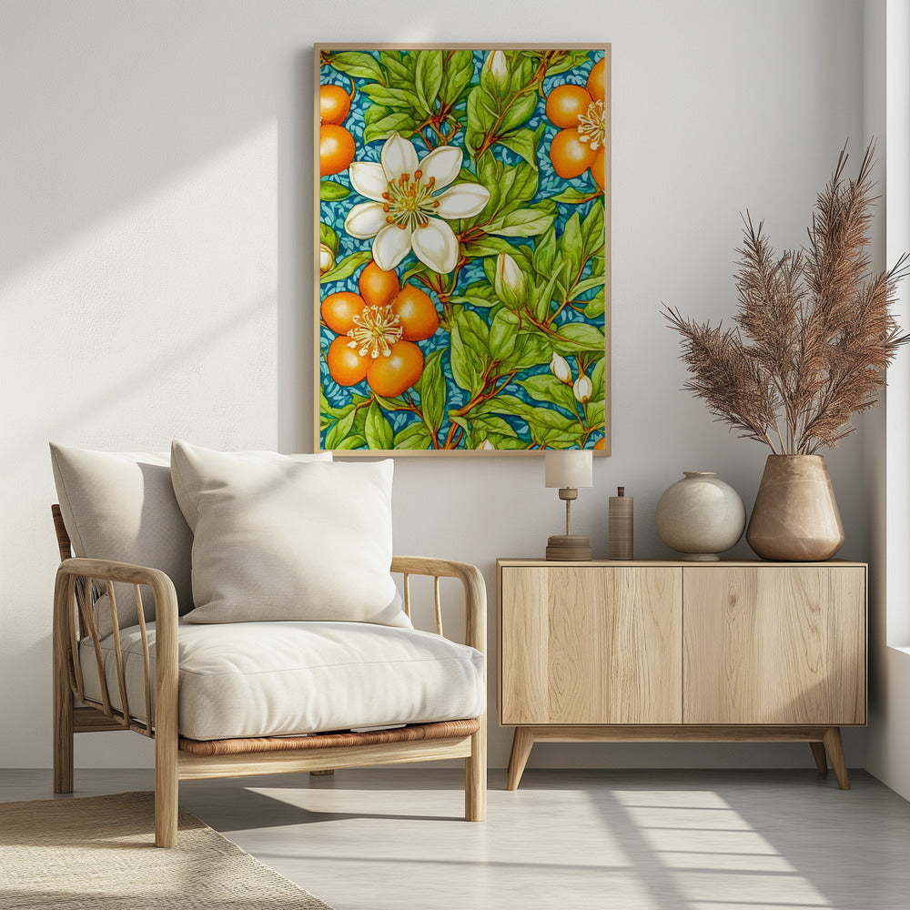 Oranjebloesem Natuurplant | Poster
