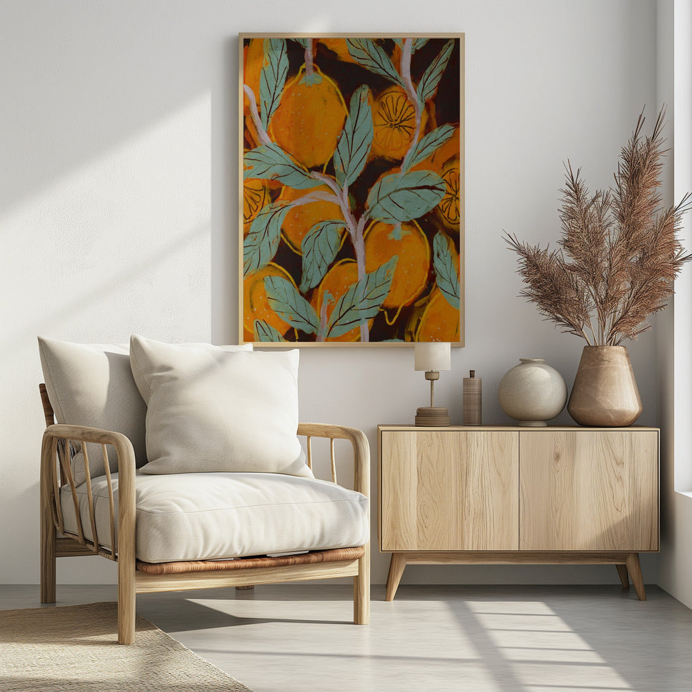 Sinaasappelboomgaard Vibes | Poster