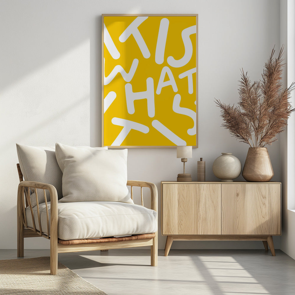 Het is wat het is | Poster