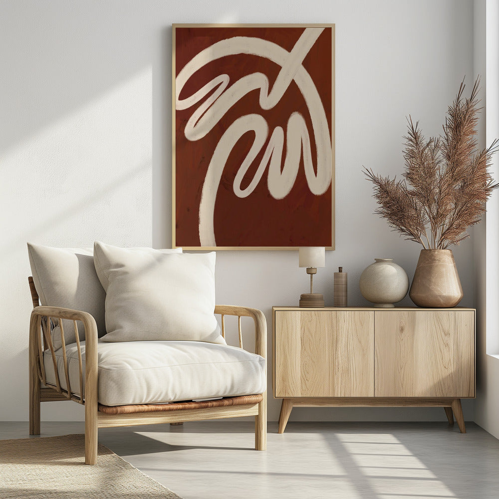 Gebogen harmonie | Poster