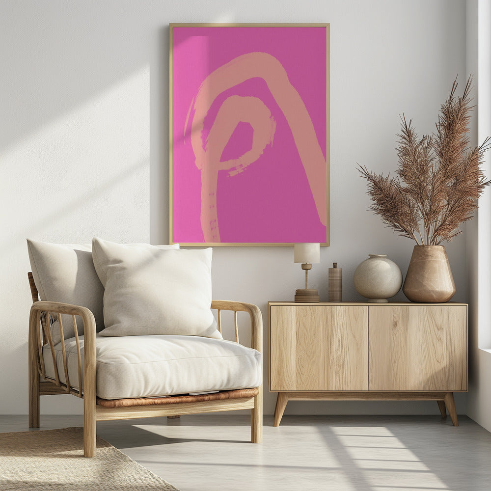 Gebogen gefluister | Poster