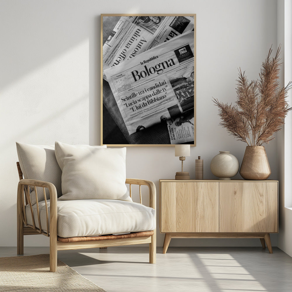 The Bologna Papers | Italy travel | Poster