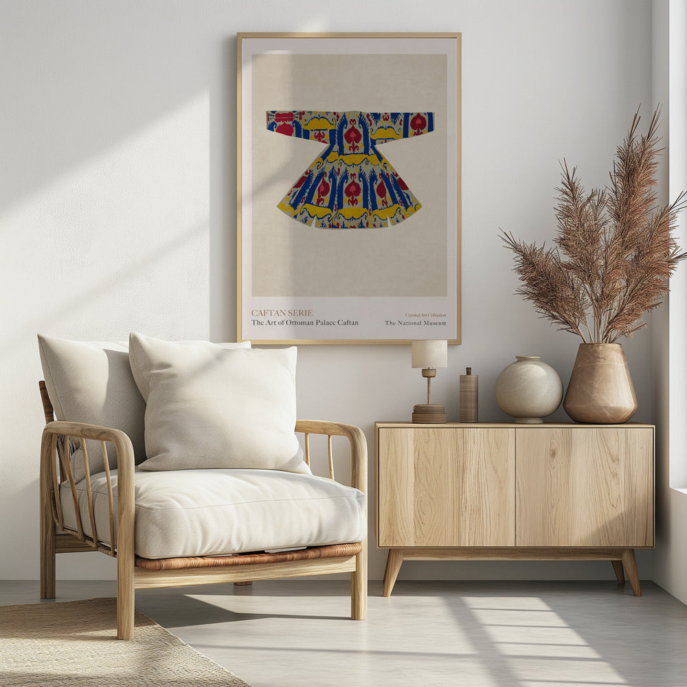 Versierde Ottomaanse kaftan | Poster