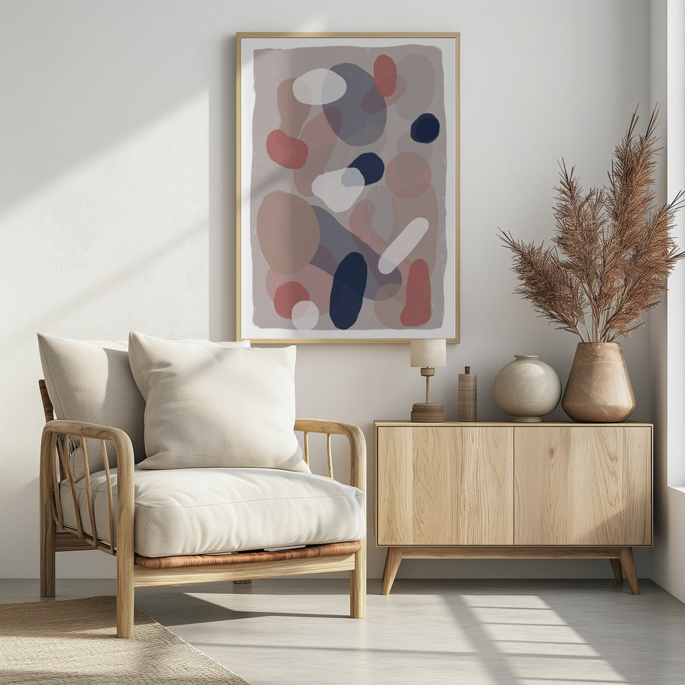 Abstracte kiezels 2 | Poster