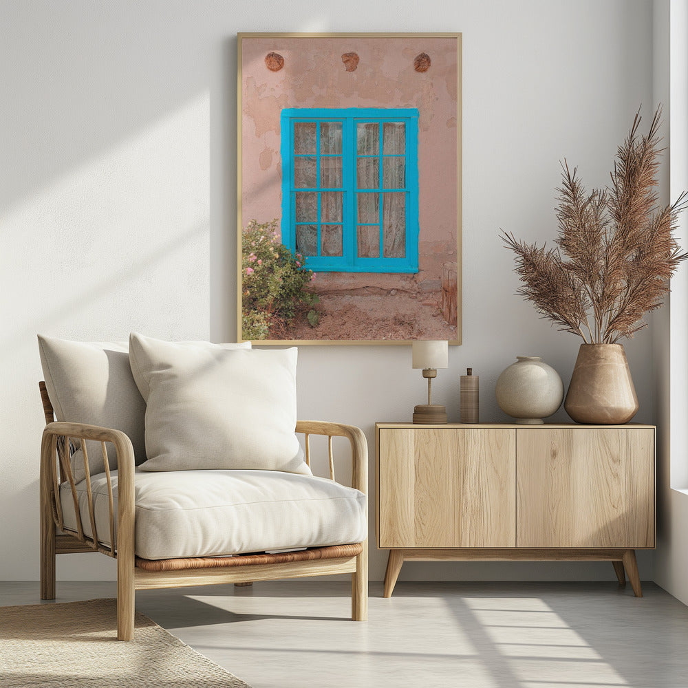 Turquoise raam - Taos, New Mexico | Poster