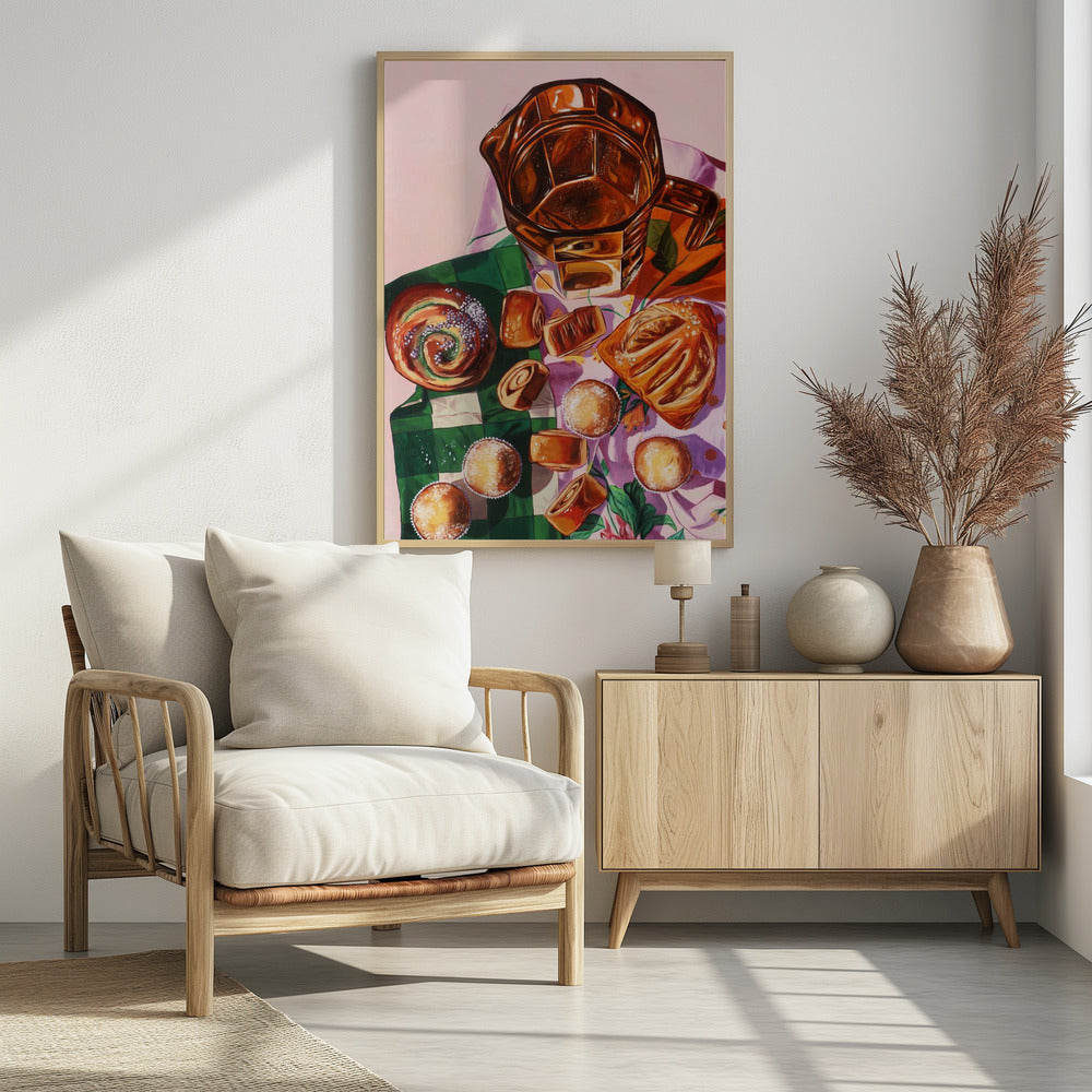 Amber en Groen | Poster