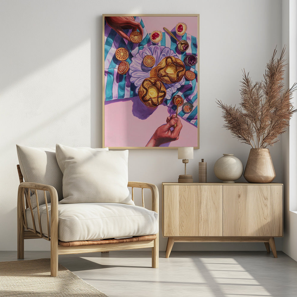 In de Lavendel Schaduwen | Poster