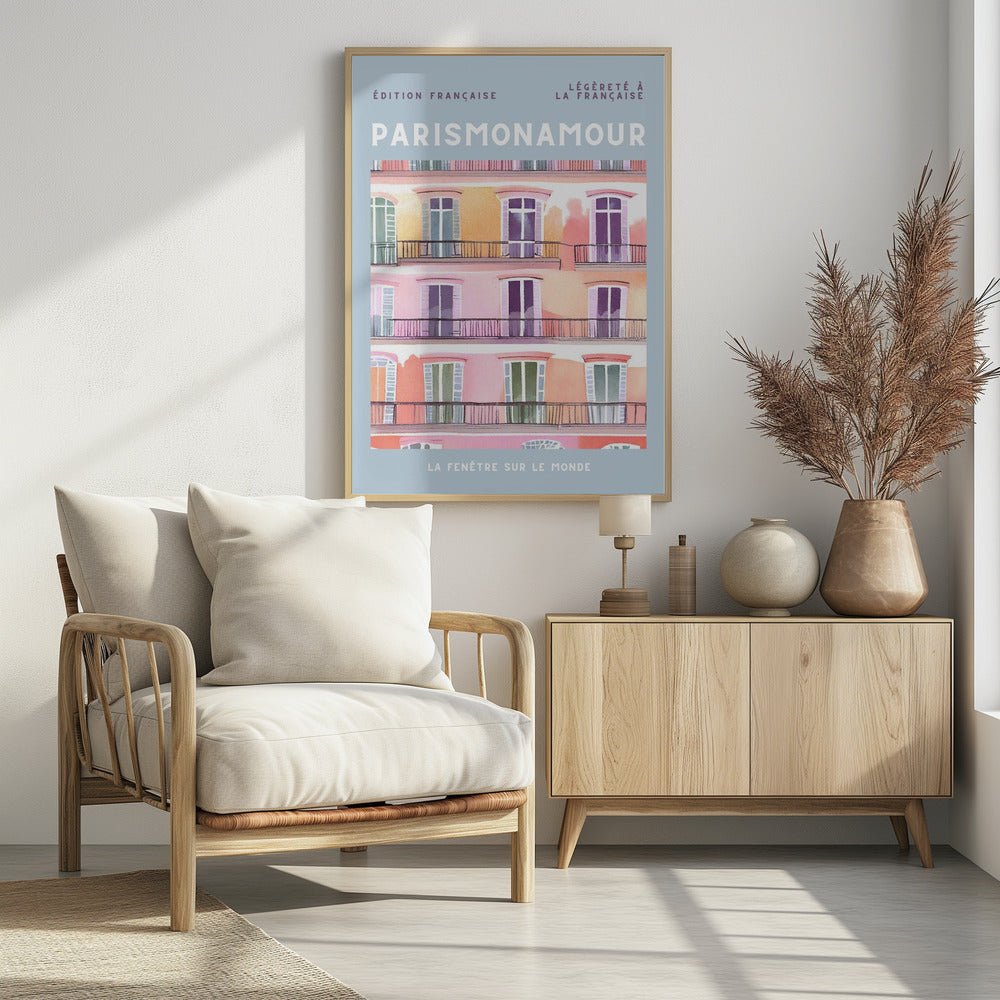 Parijs mijn liefde | Poster