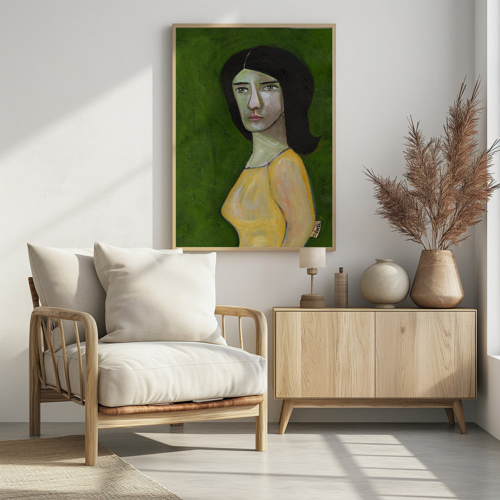 Vrouw uit de jaren 60 | Poster