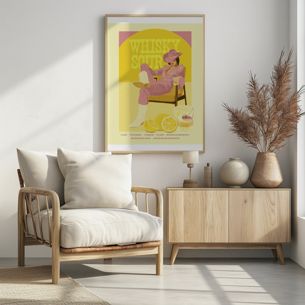 Jlr Whiskysour Roze Kopie | Poster