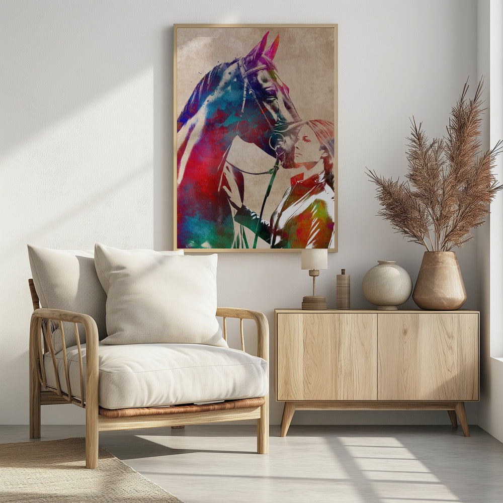 Paardensportkunst | Poster
