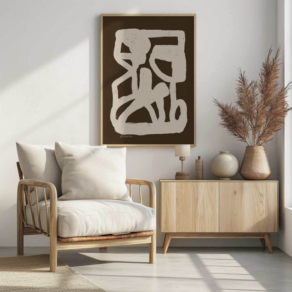 Brown abstract | Poster