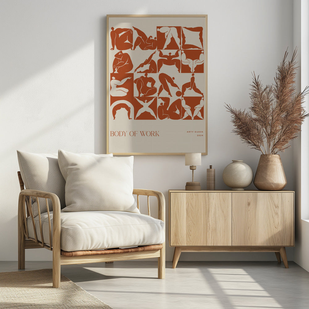 Body of Work (terracotta) | Poster