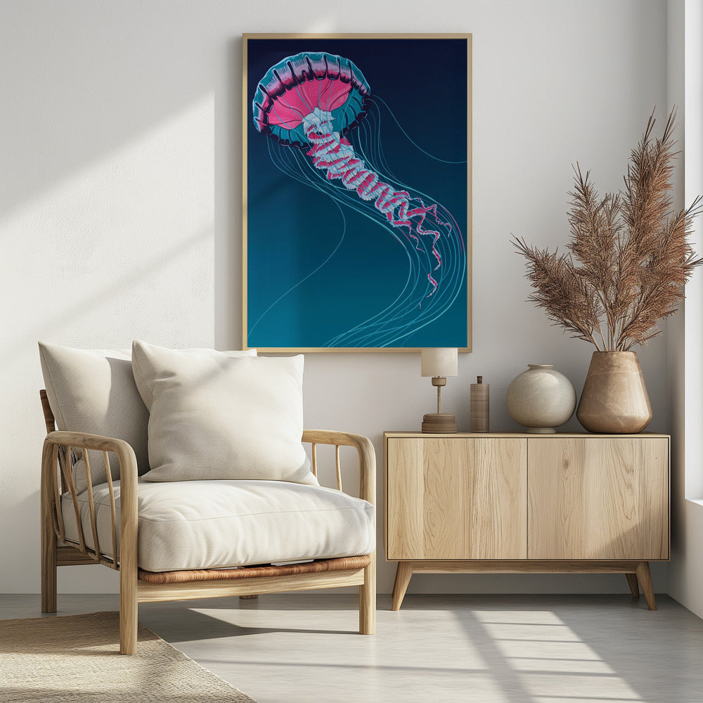 Lions Mane Jellyfish | Poster