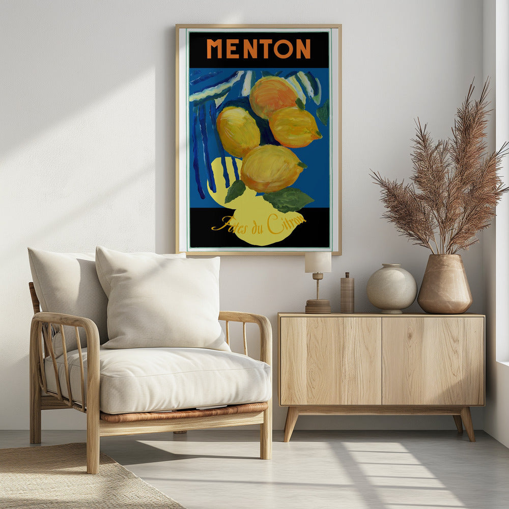 Citroenen Menton Citrusvruchten Poster | Poster