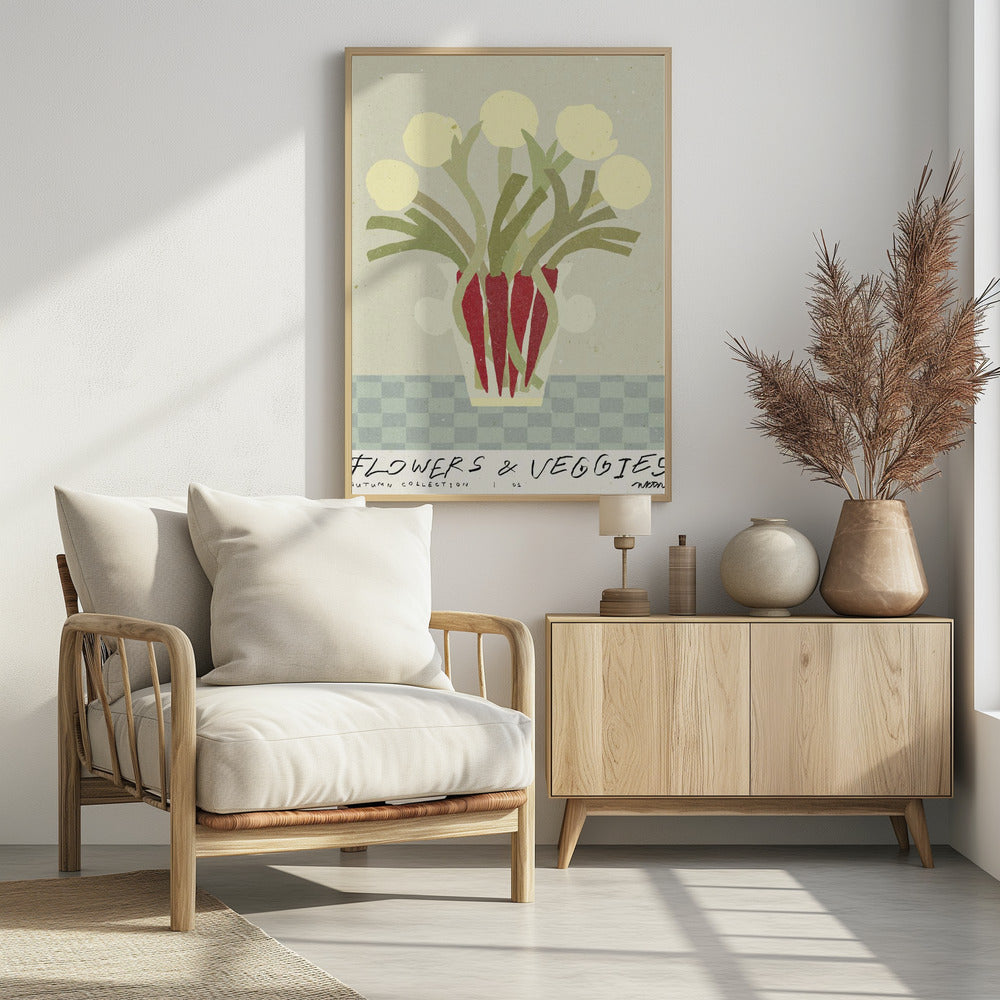 Bloemen &amp; Groenten 01 | Poster