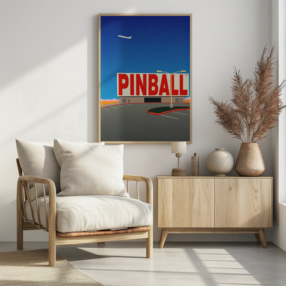 Las Vegas Flipperkast | Poster