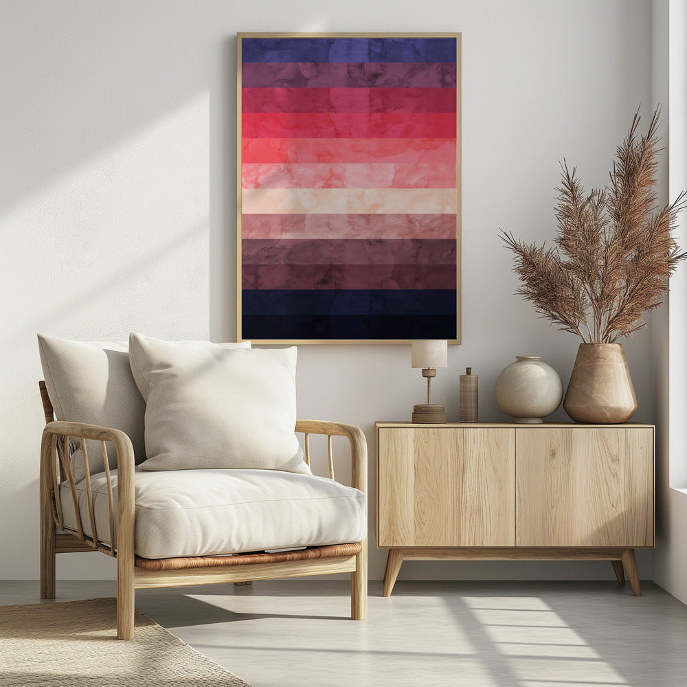 Expressionistisch landschap 4 | Poster