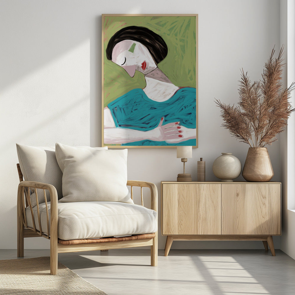 De slapende vrouw | Poster