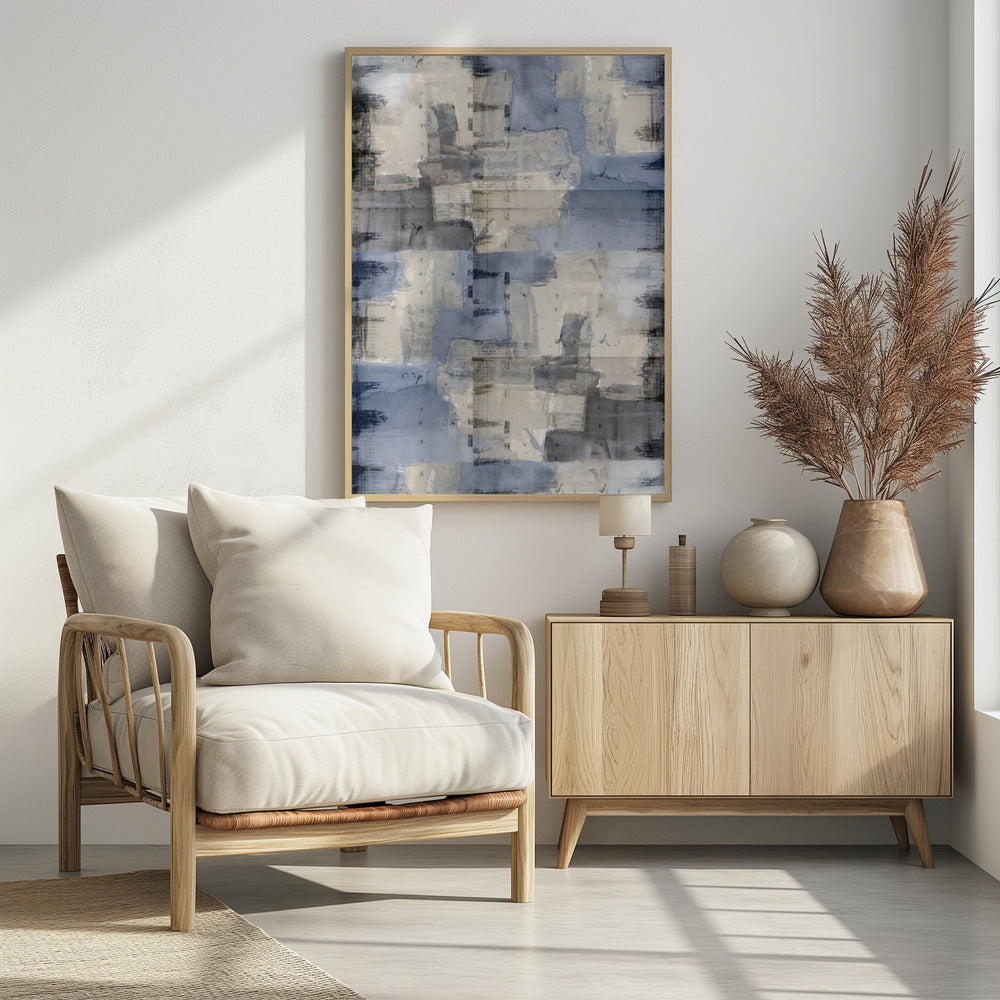 Abstracte neutrale oppervlaktetextuur 1 | Poster