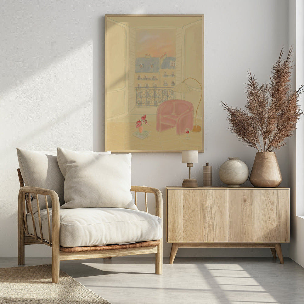 Gezellig appartement in Parijs | Poster