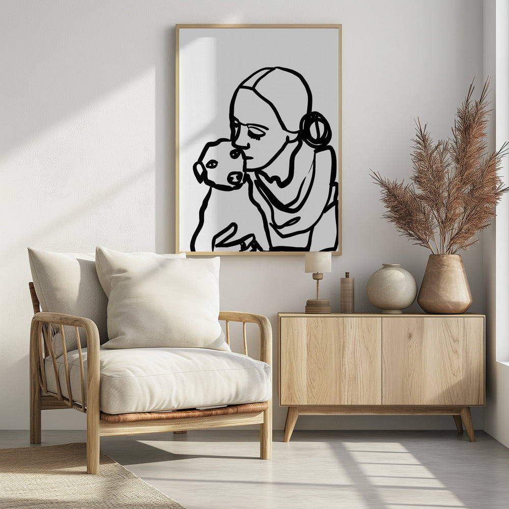 Honden houden van | Poster