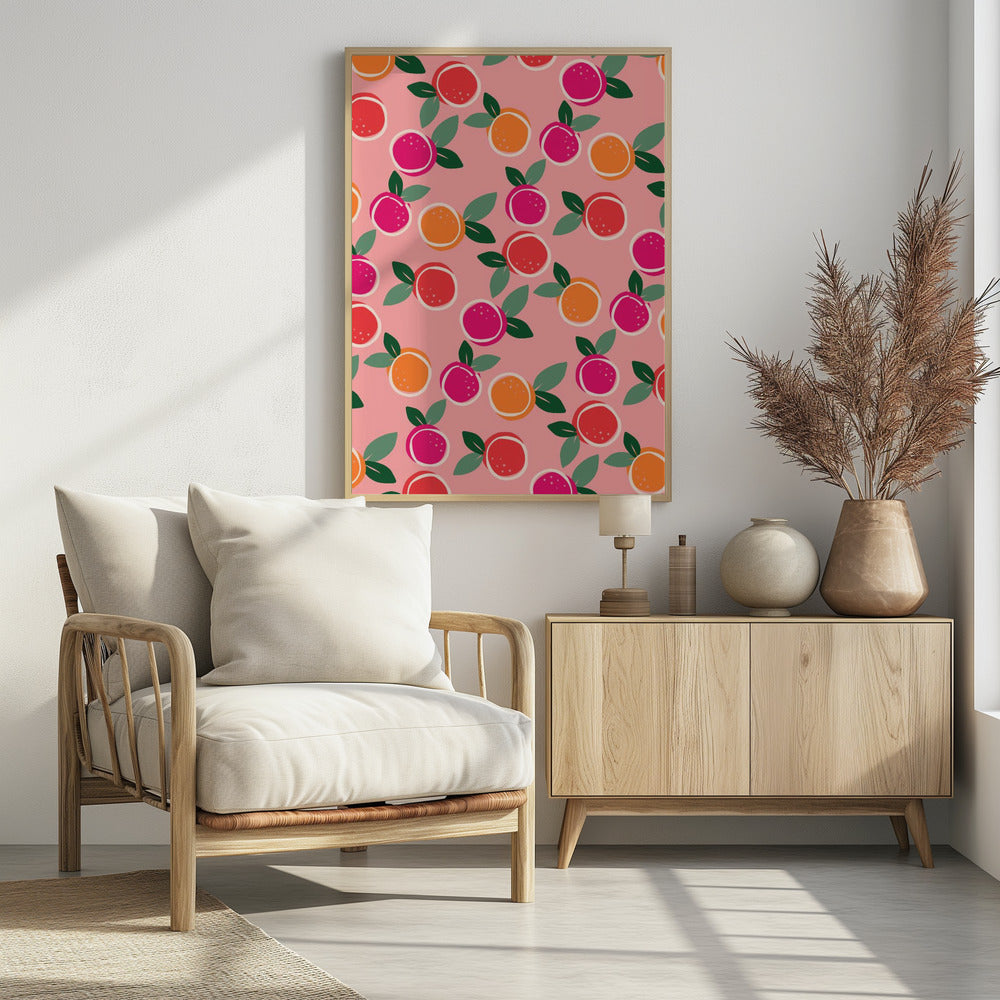 Sunset Citrus Symphony | Poster