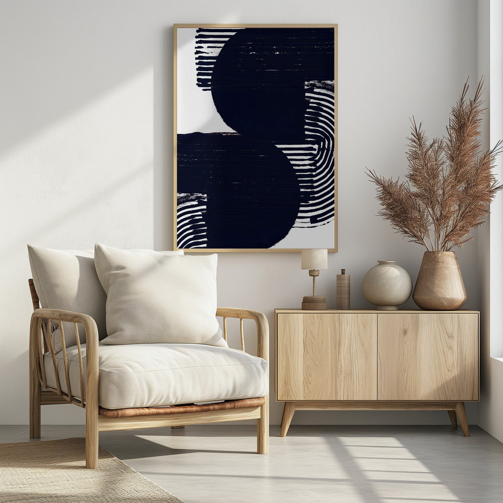 Abstracte, gedurfde vormen 3 | Poster