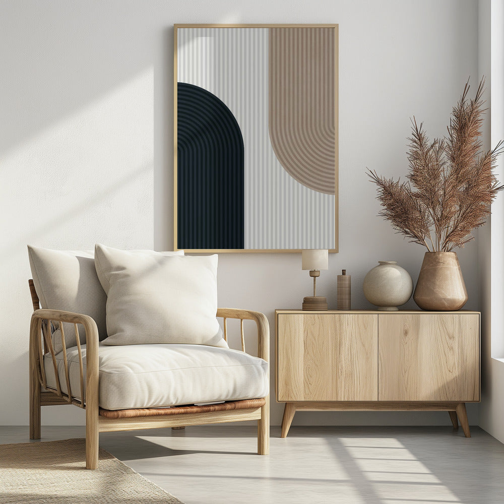 Cirkelcompositie 3 | Poster