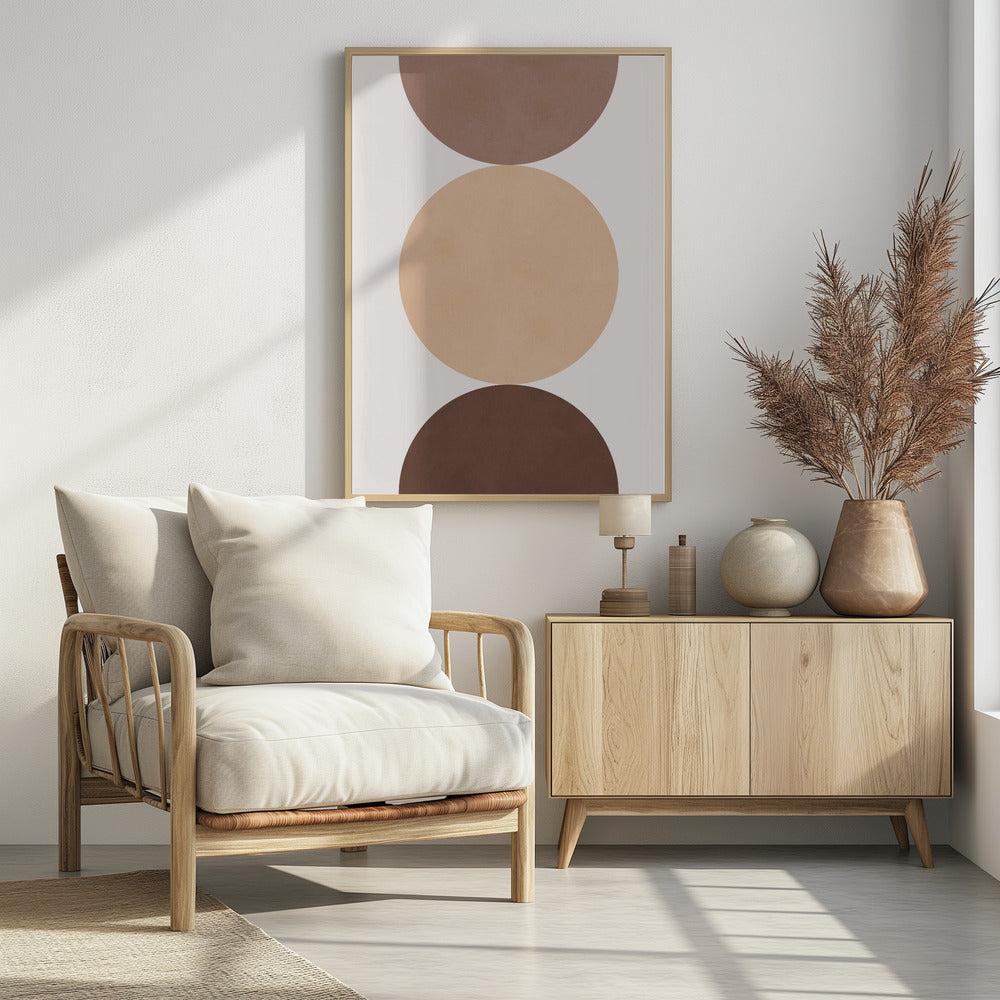 Cirkelcompositie 14 | Poster
