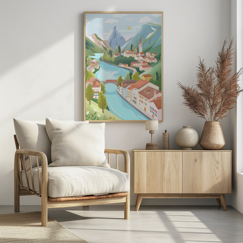 Zwitserse Alpen | Poster