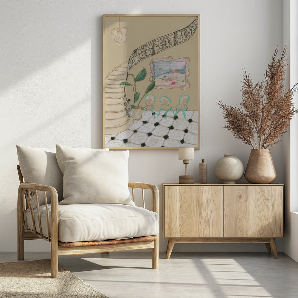 Museumdag in Parijs | Poster