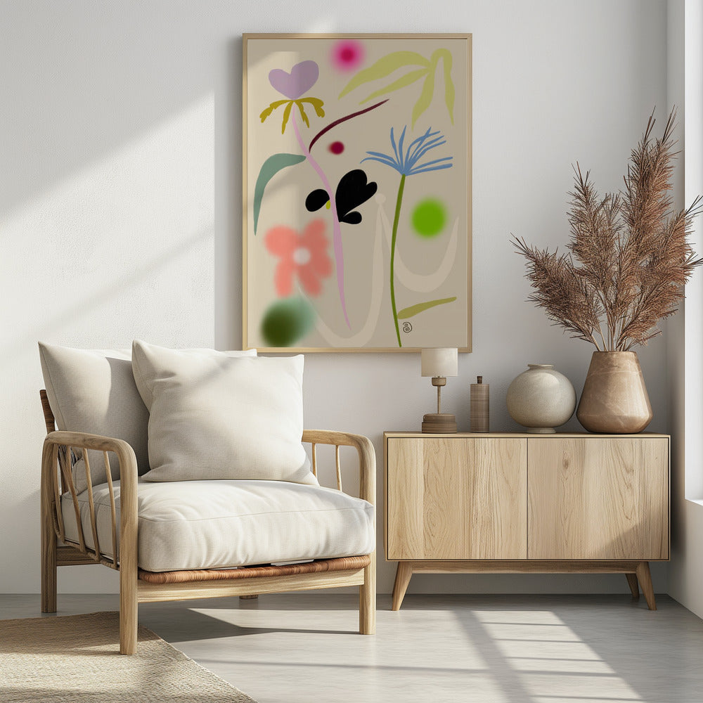 STILLE BLOEMEN DANSEN | Poster