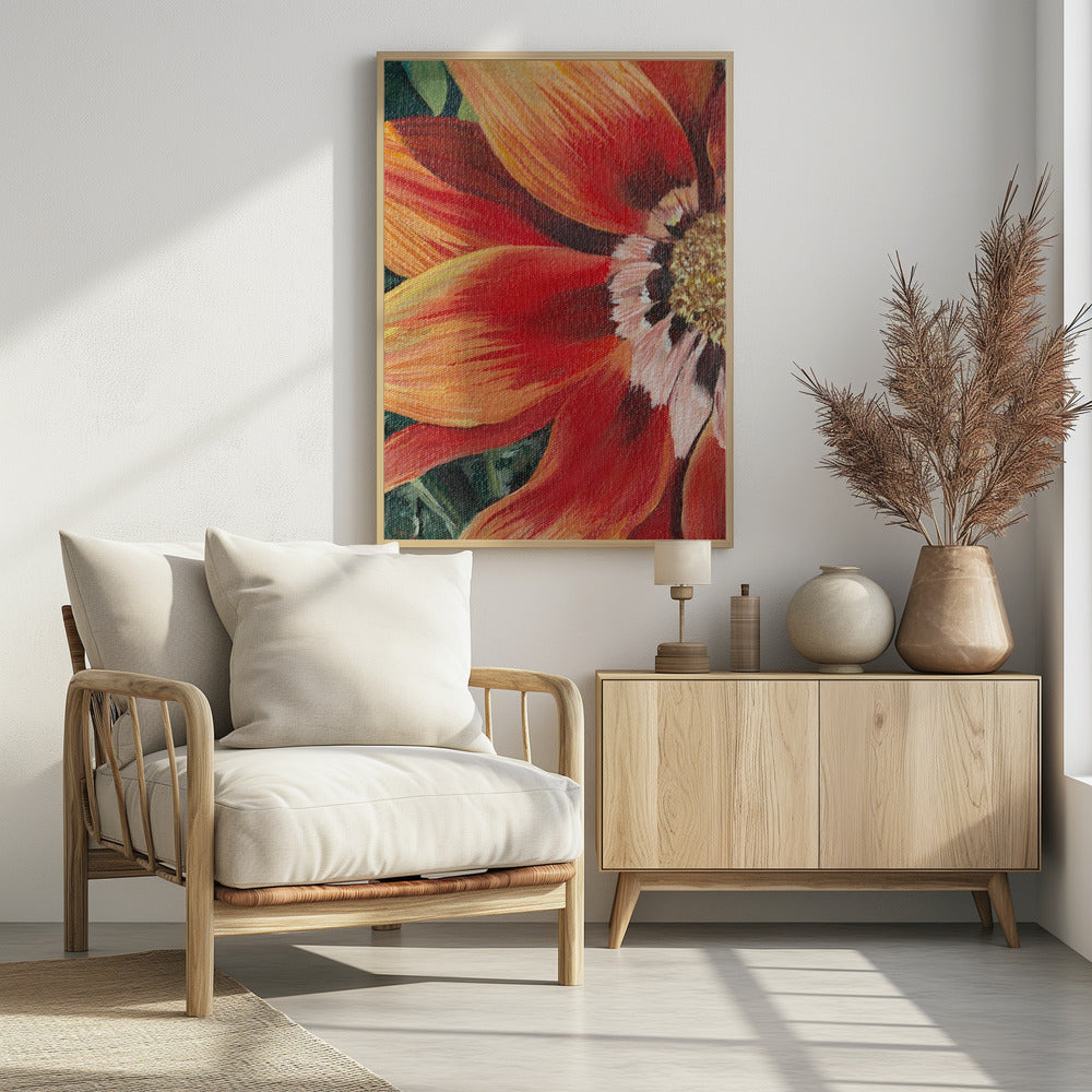 Gazania 1 By Viccy Wanliss | Poster