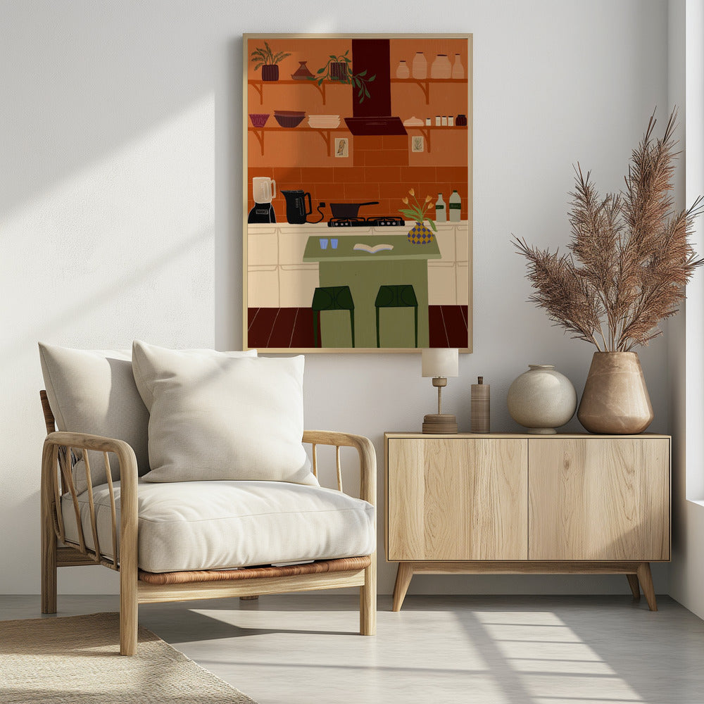 Earthy Kitchen | Poster